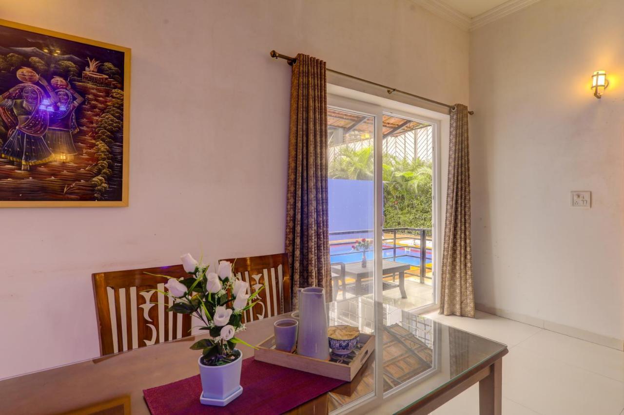 Ludo Private Pool Villa, Wifi-Caretaker-Parking, North Goa Baga Exteriér fotografie