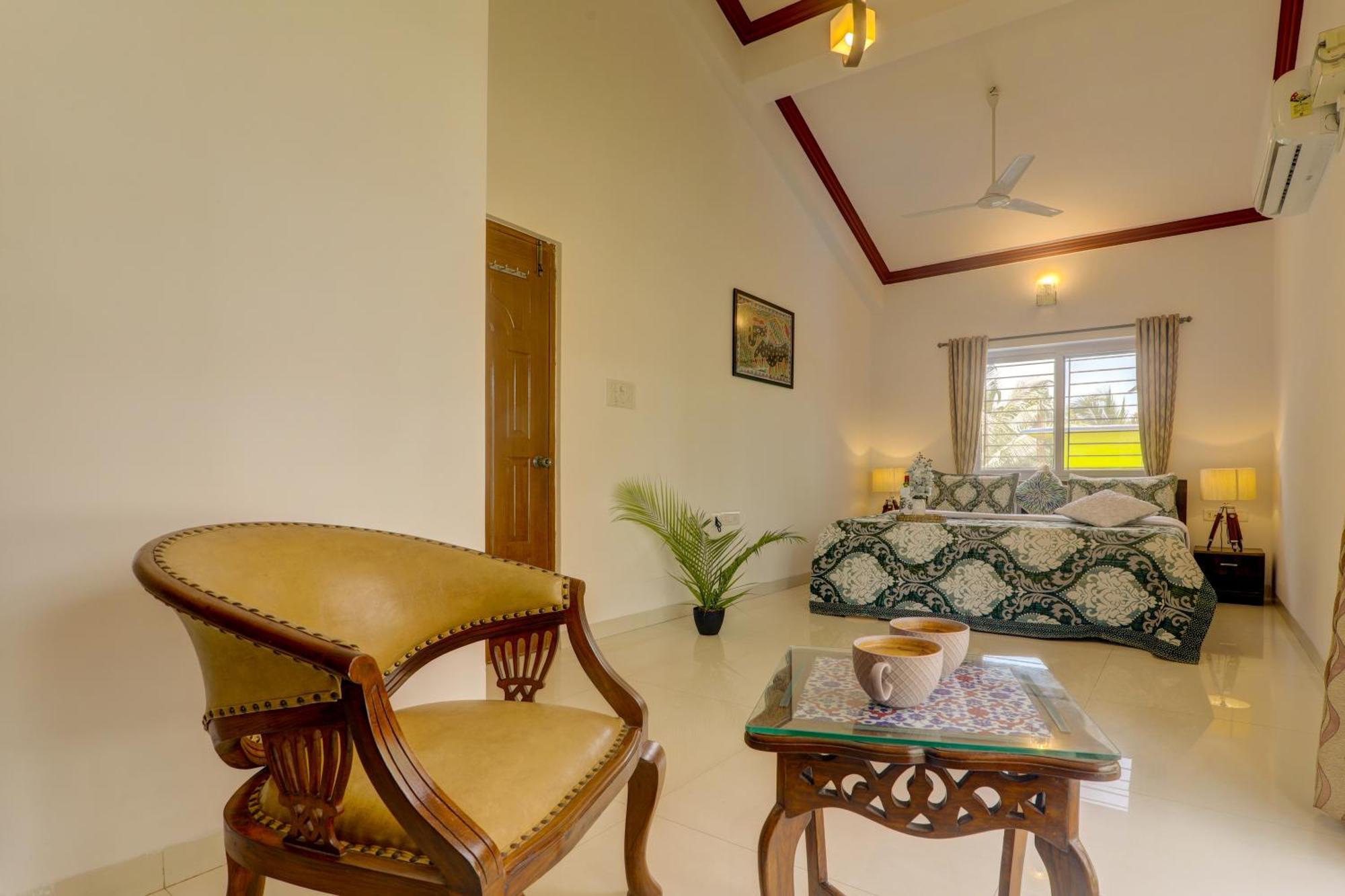 Ludo Private Pool Villa, Wifi-Caretaker-Parking, North Goa Baga Exteriér fotografie